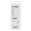 Mack 1017566 - houtbout + moer staal verzinkt10 st m6 x 20 mm | 5 stuks
