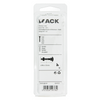 Mack 1017571 - houtbout + moer staal verzinkt7 st m6 x 50 mm | 5 stuks