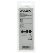 Mack 1017605 - tapbout + moer staal verzinkt 14 st m6 x 20 mm | 10 stuks - afbeelding 5