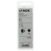 Mack 1017689 - zeskant borgmoer staal verzinkt 4 st m12 | 10 stuks