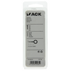Mack 1017768 - schroefoog staal verzinkt 20st 2,2 x 10 mm | 10 stuks