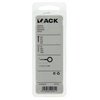 Mack 1017783 - schroefoog staal wit 10 st 2,5 x 12 mm | 10 stuks