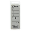 Mack 1017784 - schroefoog staal wit 7 st 3,0 x 16 mm | 10 stuks