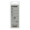 Mack 1017786 - schroefoog staal wit 4 st 4,0 x 30 mm | 10 stuks