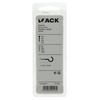 Mack 1017806 - schroefhaak staal wit 7 st 3,0 x 16 mm | 10 stuks