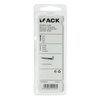 Mack 1017831 - schroefduim met gleuf staal verz. 5 st 5,0 x 50 mm | 10 stuks