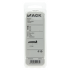 Mack 1019710 - wandhaak staal blauw gehard 6 st 50 mm | 10 stuks