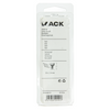 Mack 1017856 - kaderhaak staal vermessingd 4st 30 x 34 mm | 5 stuks