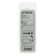 Mack 1019744 - spaanplaatschroef vz kop rvs 9 st 4,0 x 45 mm | 10 stuks - afbeelding 5