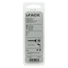 Mack 1019750 - spaanplaatschroef vz kop rvs 8 st 4,5 x 40 mm | 10 stuks