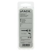 Mack 1019753 - spaanplaatschroef vz kop rvs 5 st 4,5 x 60 mm | 10 stuks - afbeelding 5