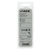 Mack 1019755 - spaanplaatschroef vz kop rvs 8 st 5,0 x 50 mm | 10 stuks