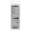 Mack 1019766 - houtdraadbout roestvrijstaal 3 st 6 x 60 mm | 10 stuks