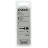Mack 1019768 - houtdraadbout roestvrijstaal 2 st 8 x 50 mm | 10 stuks