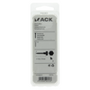 Mack 1019776 - houtdraadbout roestvrijstaal 2st 10 x 70 mm | 10 stuks
