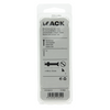 Mack 1019804 - metaalschroef verz. kop + moer rvs 15 st m4x10 | 10 stuks