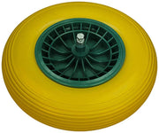 1039748 - lekvrij kruiwagenwiel ø 400 groene velg | 3 stuks - afbeelding 3