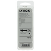 Mack 1019815 - metaalschroef verz. kop + moer rvs 4 st m6x30 | 10 stuks