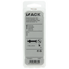 Mack 1019817 - metaalschroef verz. kop + moer rvs 2 st m6x60 | 10 stuks