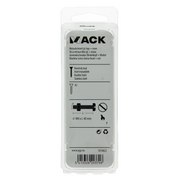 Mack 1019822 - metaalschroef cyl. kop + moer rvs 8 st m4x40 | 10 stuks - afbeelding 6