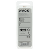 Mack 1019831 - metaalschroef cyl. kop + moer rvs 3 st m6x40 | 10 stuks