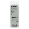 Mack 1019832 - metaalschroef cyl. kop + moer rvs 2 st m6x60 | 10 stuks