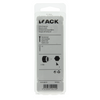 Mack 1019856 - zeskant borgmoer inox a2 6 st m 4 | 10 stuks