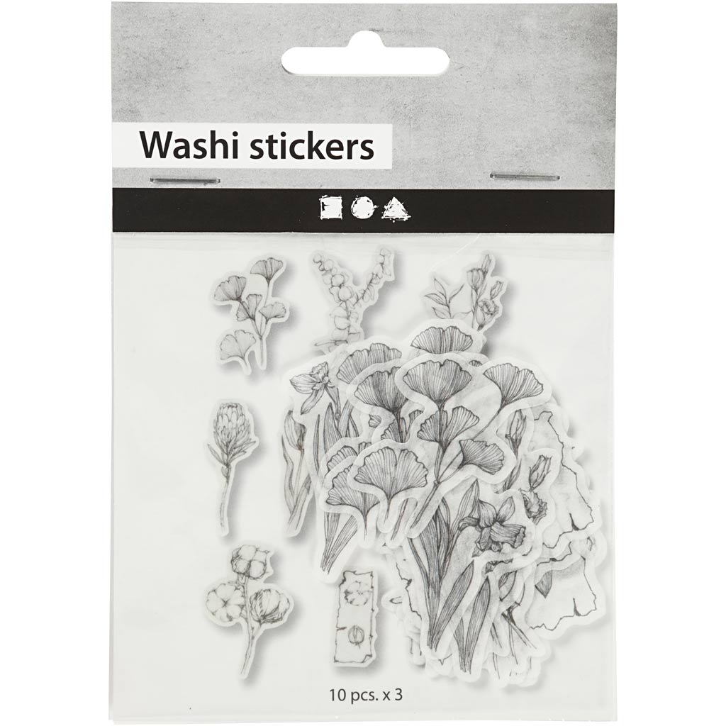 Creativ company https: www.cchobby.nl masking-tape-stickers-zwart-wit-bloemen-afm-30-50-mm-30-stuk-1-doos