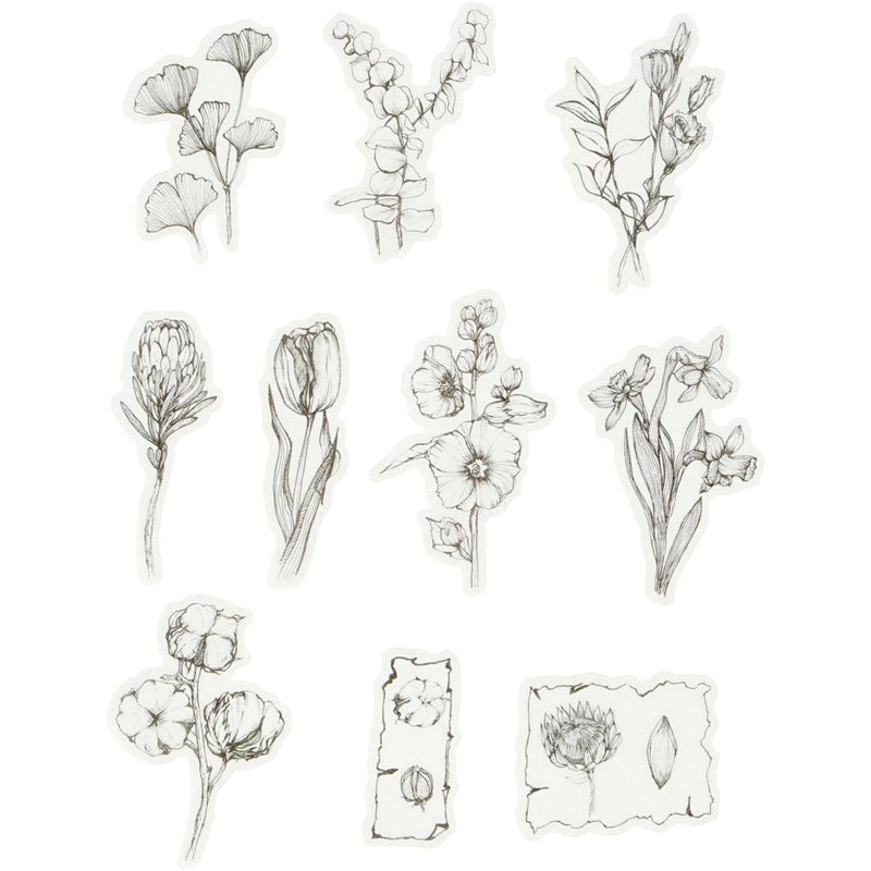 Creativ company https: www.cchobby.nl masking-tape-stickers-zwart-wit-bloemen-afm-30-50-mm-30-stuk-1-doos