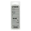 Mack 1019916 - houtbout + moer roestvrijstaal 3 st m8 x 50 mm | 5 stuks