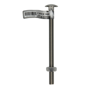 Mack 1019922 - houtbout + moer roestvrijstaal 1 st m10 x 140mm | 10 stuks - afbeelding 4