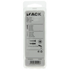 Mack 1017897 - plug + schroef polyethyleen 10 st 8 mm 5,0 x 50 mm | 5 stuks
