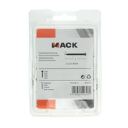 Mack 1017933 - staalnagel bvk staal geblauwd 200 gr 2,5 x 40 mm | 5 stuks - afbeelding 4