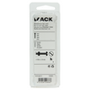 Mack 1018095 - metaalschroef cyl. kop + moer verz. 28 st m5 x 30 mm | 5 stuks