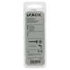 Mack 1019998 - spaanplaatschroef vz kop rvs 30 st 5,0 x 40 mm | 5 stuks