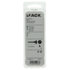 Mack 1020010 - houtdraadbout roestvrijstaal 10 st 6 x 60 mm | 5 stuks