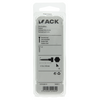 Mack 1020011 - houtdraadbout roestvrijstaal 10 st 8 x 40 mm | 5 stuks