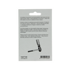 Mack 1047749 - insteekdop kunstsstof zwart 30 x 30 mm 4 st pcs | 6 stuks