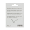 Mack 1047712 - stoelglijder met nagel vilt bruin ø 20 mm 8 st pcs | 6 stuks