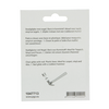 Mack 1047713 - stoelglijder met nagel vilt bruin ø 22 mm 8 st pcs | 6 stuks