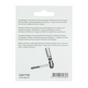 Mack 1047759 - insteekdop kunstsstof zwart ø 25 mm 4 st pcs | 6 stuks