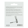 Mack 1047760 - insteekdop kunstsstof zwart ø 12 mm 4 st pcs | 6 stuks
