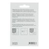 Mack 1047676 - schuimstrip zelfklevend wit 20 x 20 mm 24 st pcs | 6 stuks