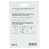 Mack 1047722 - stoeldop rubber + schroef zwart ø 23 mm 8 st pcs | 6 stuks