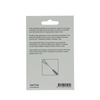 Mack 1047724 - glij-stoeldop met schroef grijs ø 38 mm 4 st pcs | 6 stuks