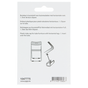 Mack 1047775 - buisdop kunststof zwart ø 20 mm 4 st pcs | 6 stuks - afbeelding 3