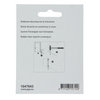 Mack 1047643 - deurstop rubber + schroef rood 30 x 25 mm 2 st pcs | 6 stuks
