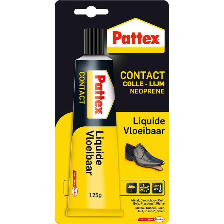 Pattex vloeibaar 125 g | alleslijm voor universeel gebruik | alleslijm voor diverse ondrgronden.