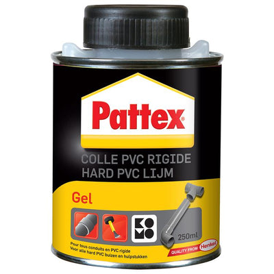 Pattex 1001021 - hard pvc-lijm gel 250ml | 2 stuks