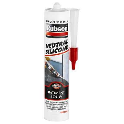 Rubson 1002402 - bouwkit bruin 280ml | 12 stuks